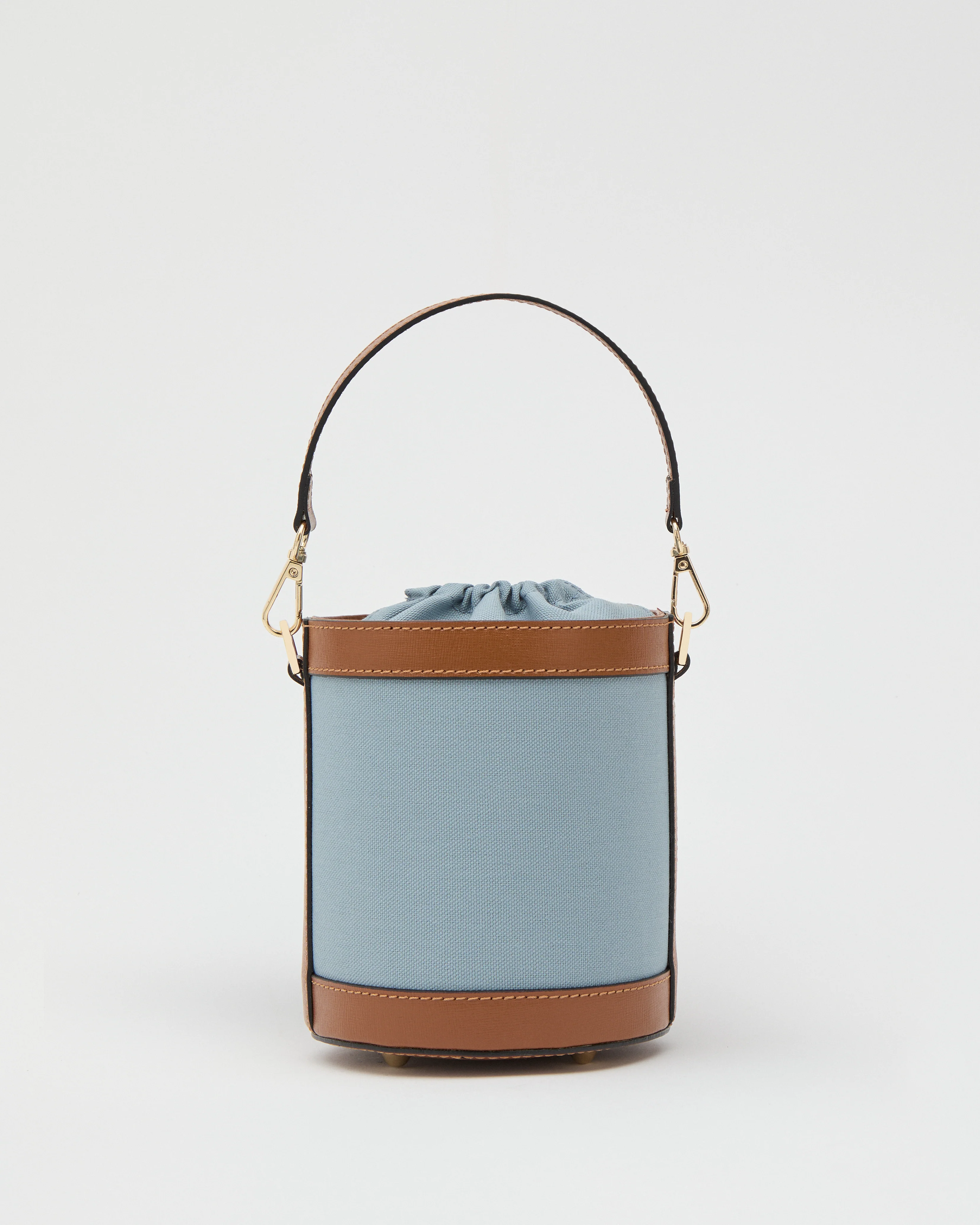 Angèle canvas baby blue camel