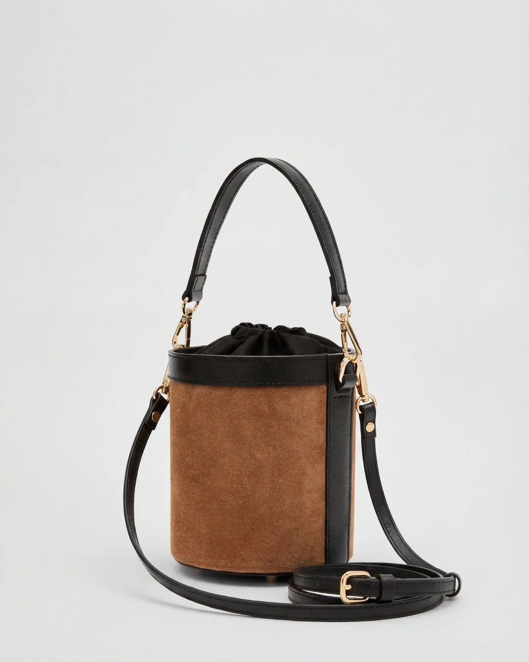 Angèle suede camel black - Image 4