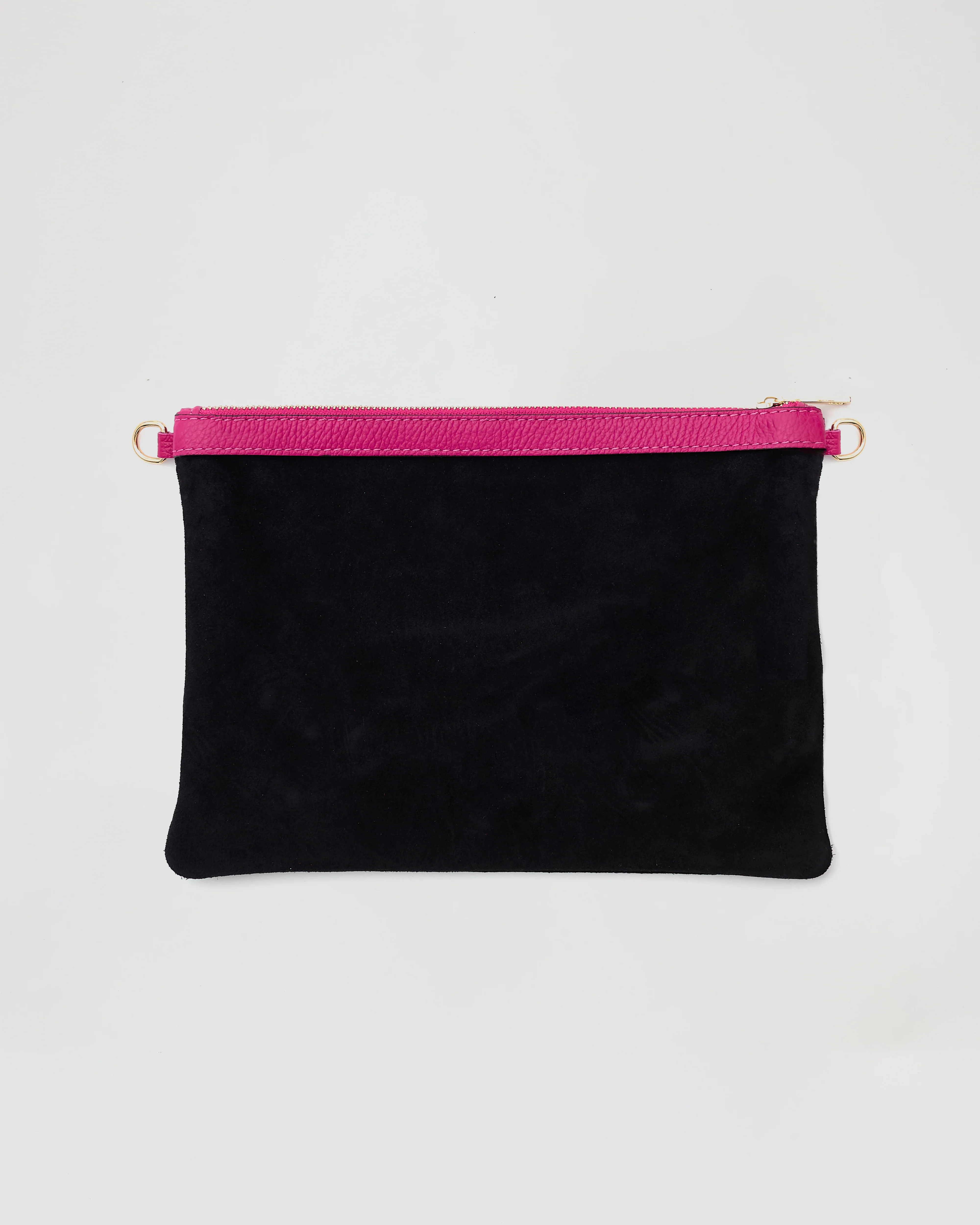 Anne suede black fuchsia - Image 3