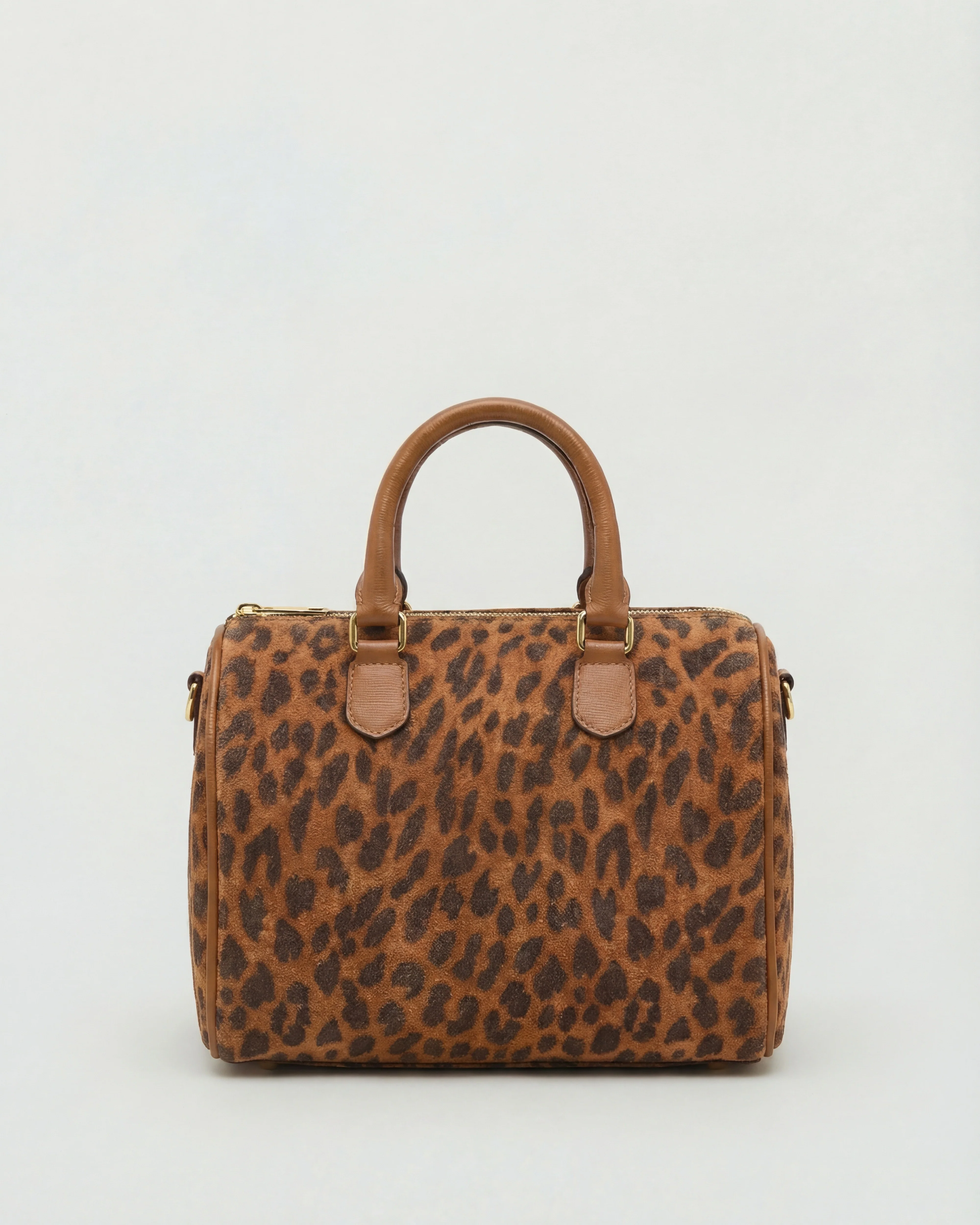 Béatrice suede leopard