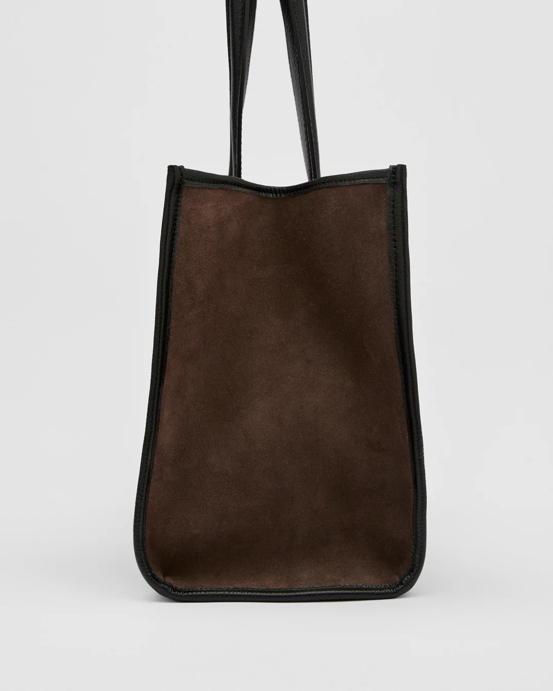 Camille suede brown | Black tartan lining - Image 3