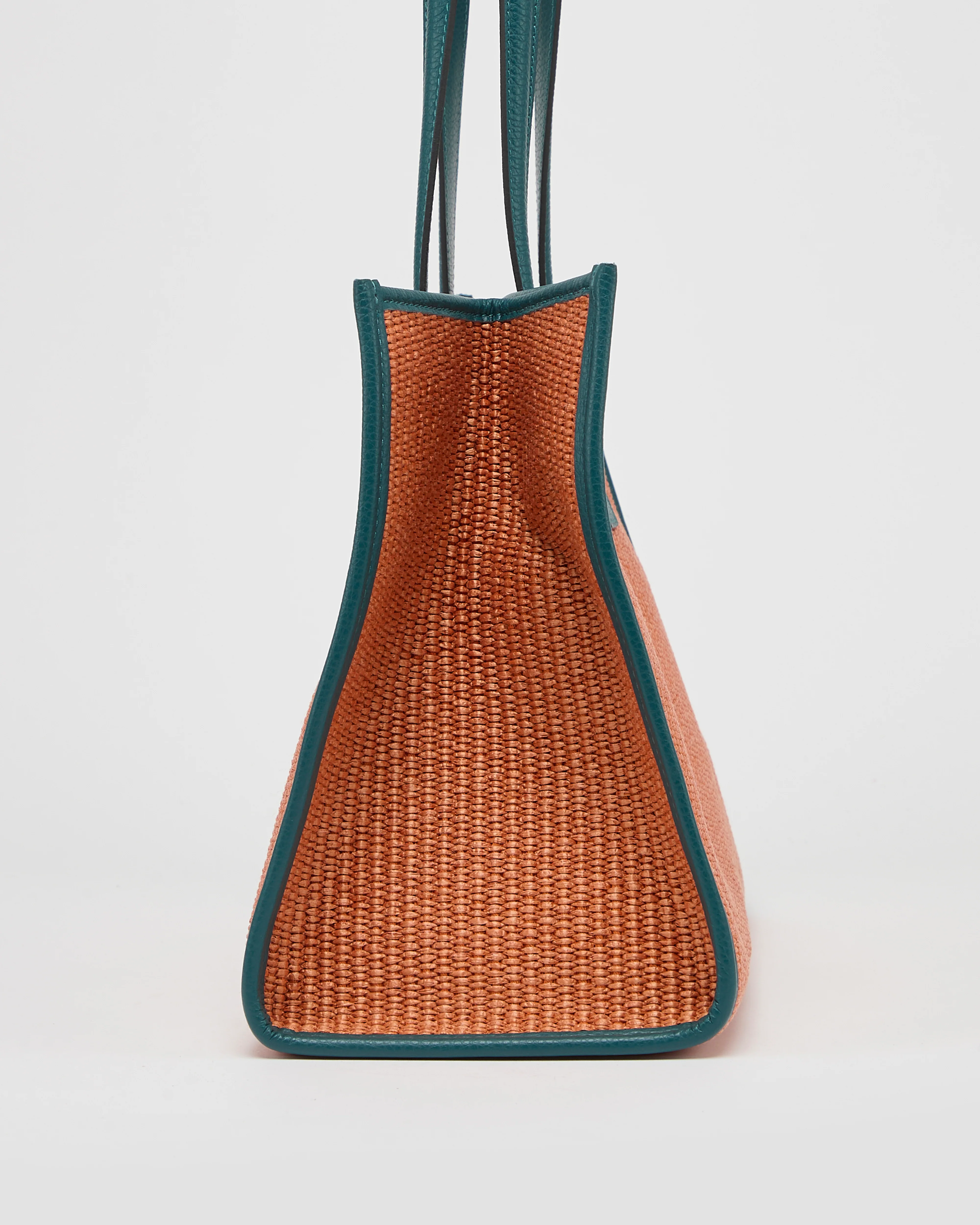 Camille raffia orange teal - Image 4