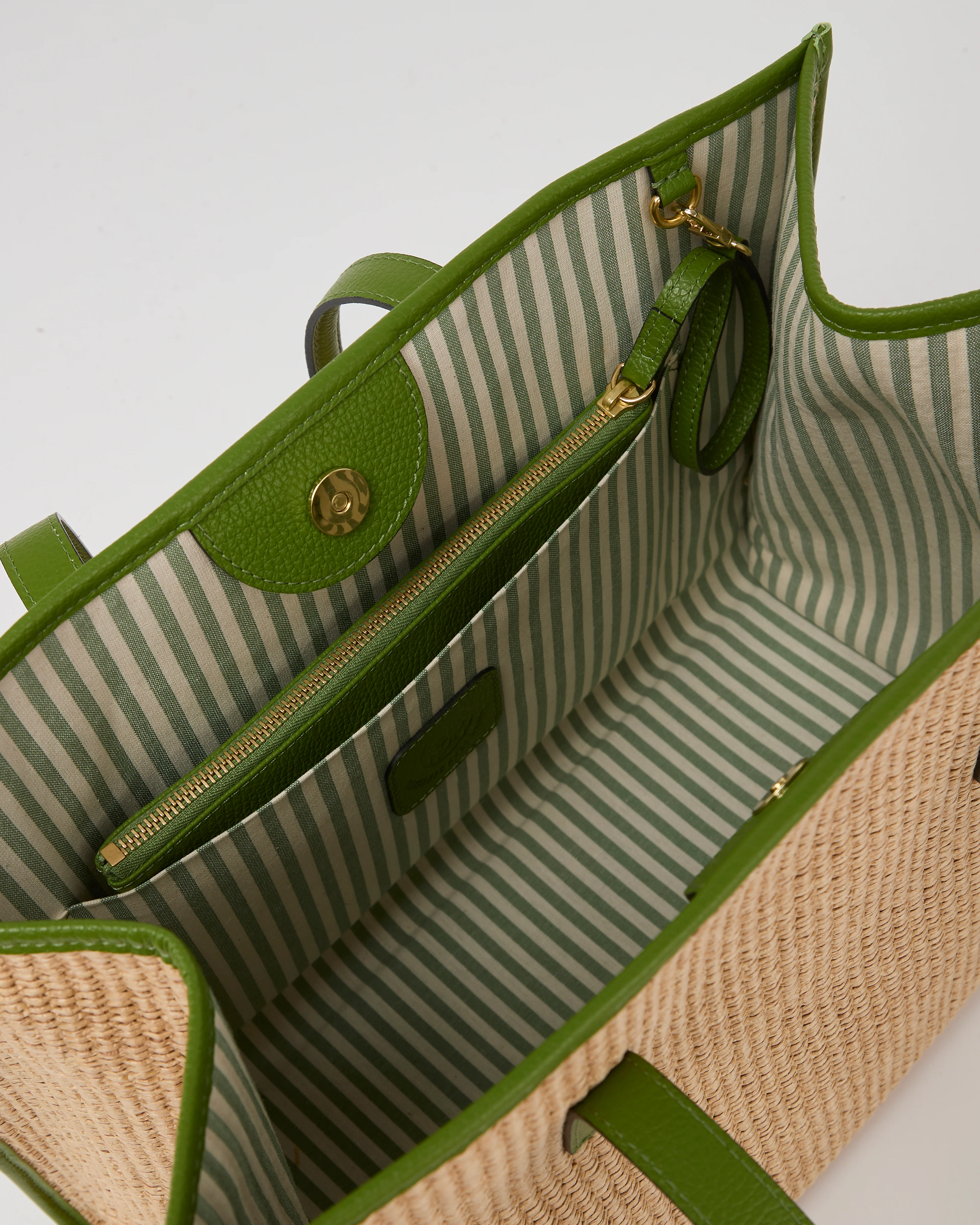 Camille raffia green - Image 3