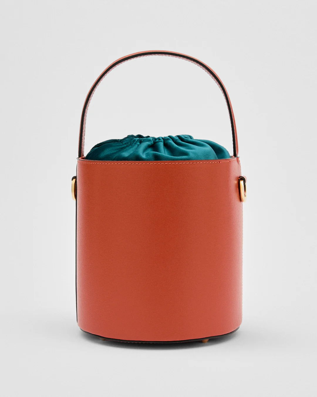 Catherine orange | velvet teal closure