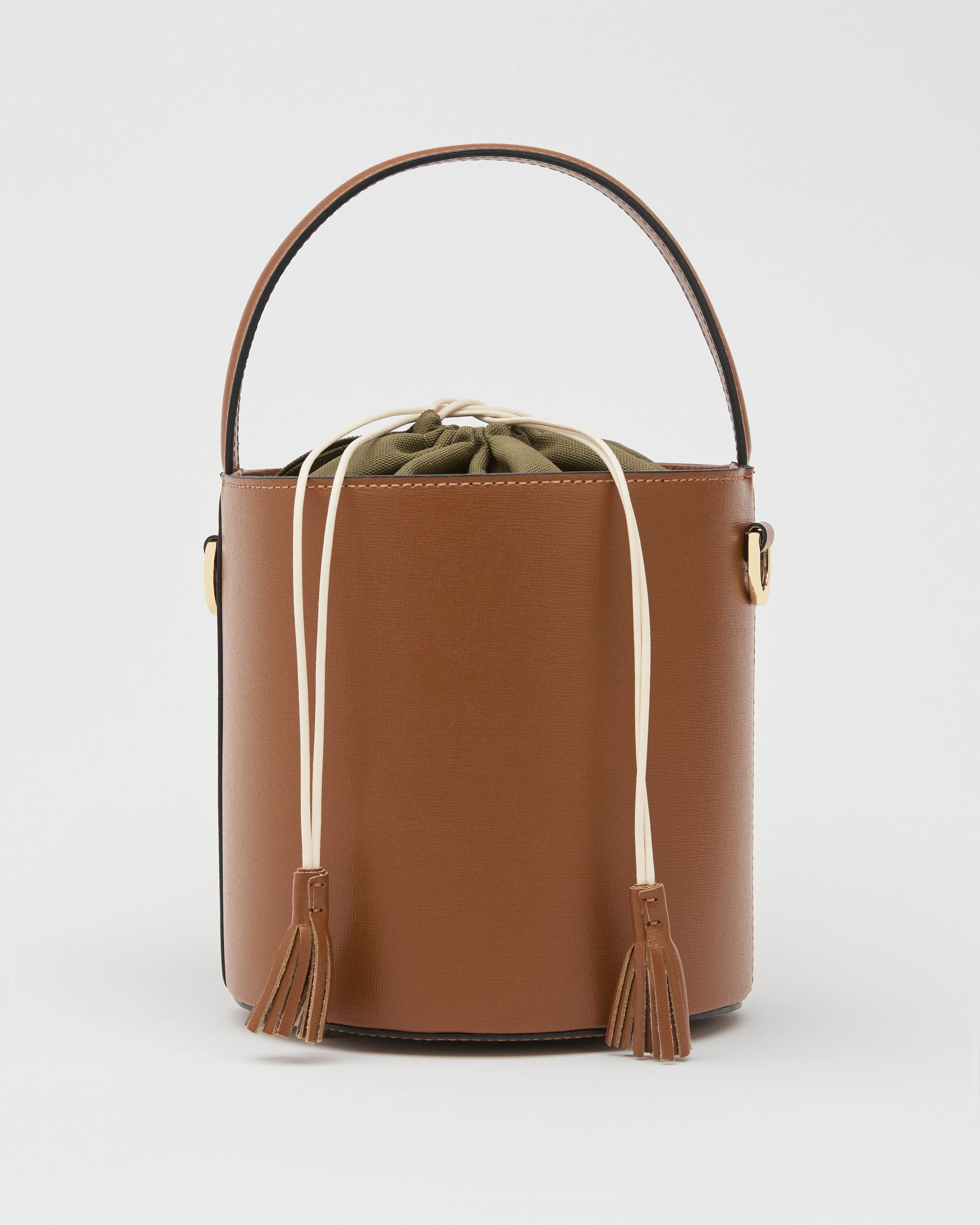 Catherine camel | military green closure - Image 2