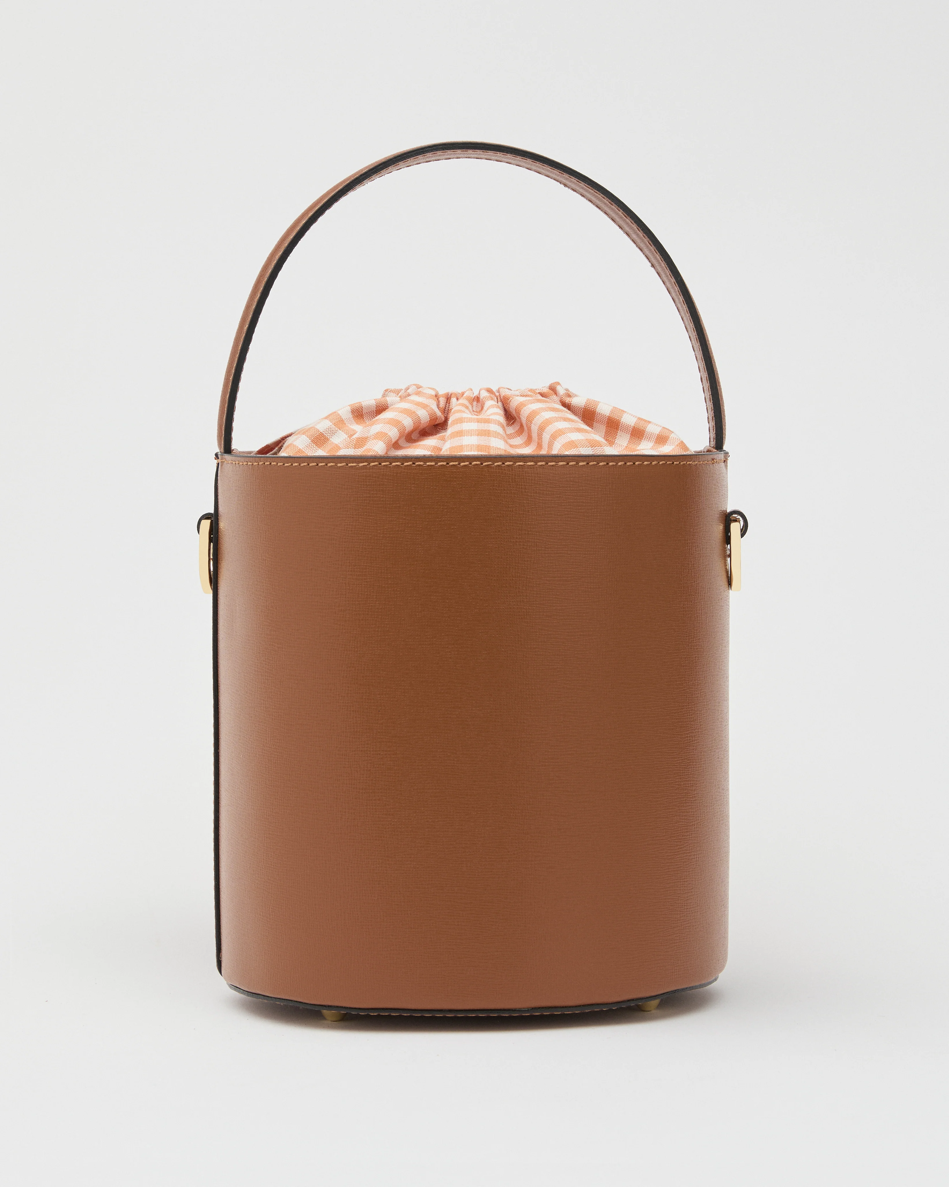 Catherine camel | Vichy orange closure
