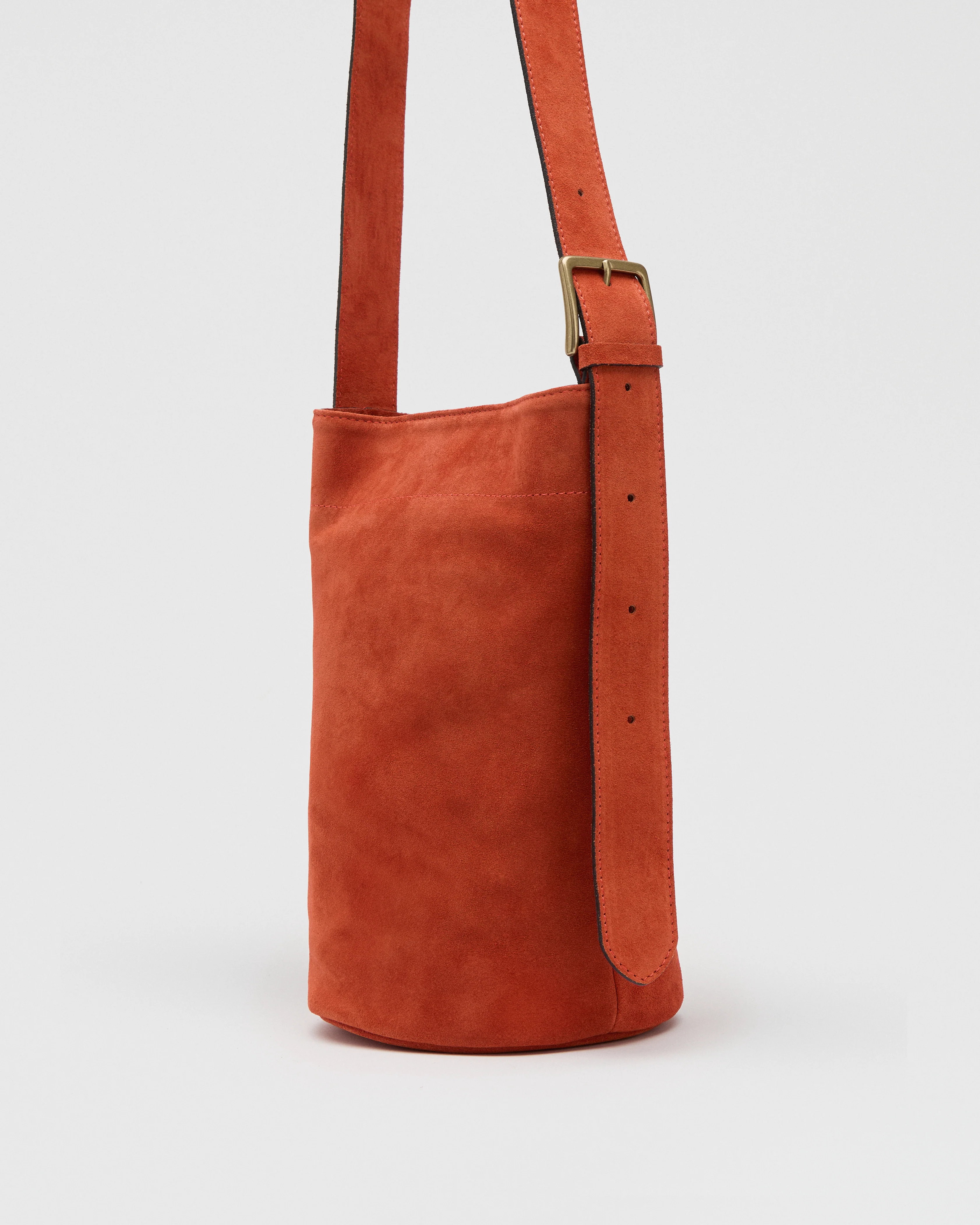 Jade suede orange
