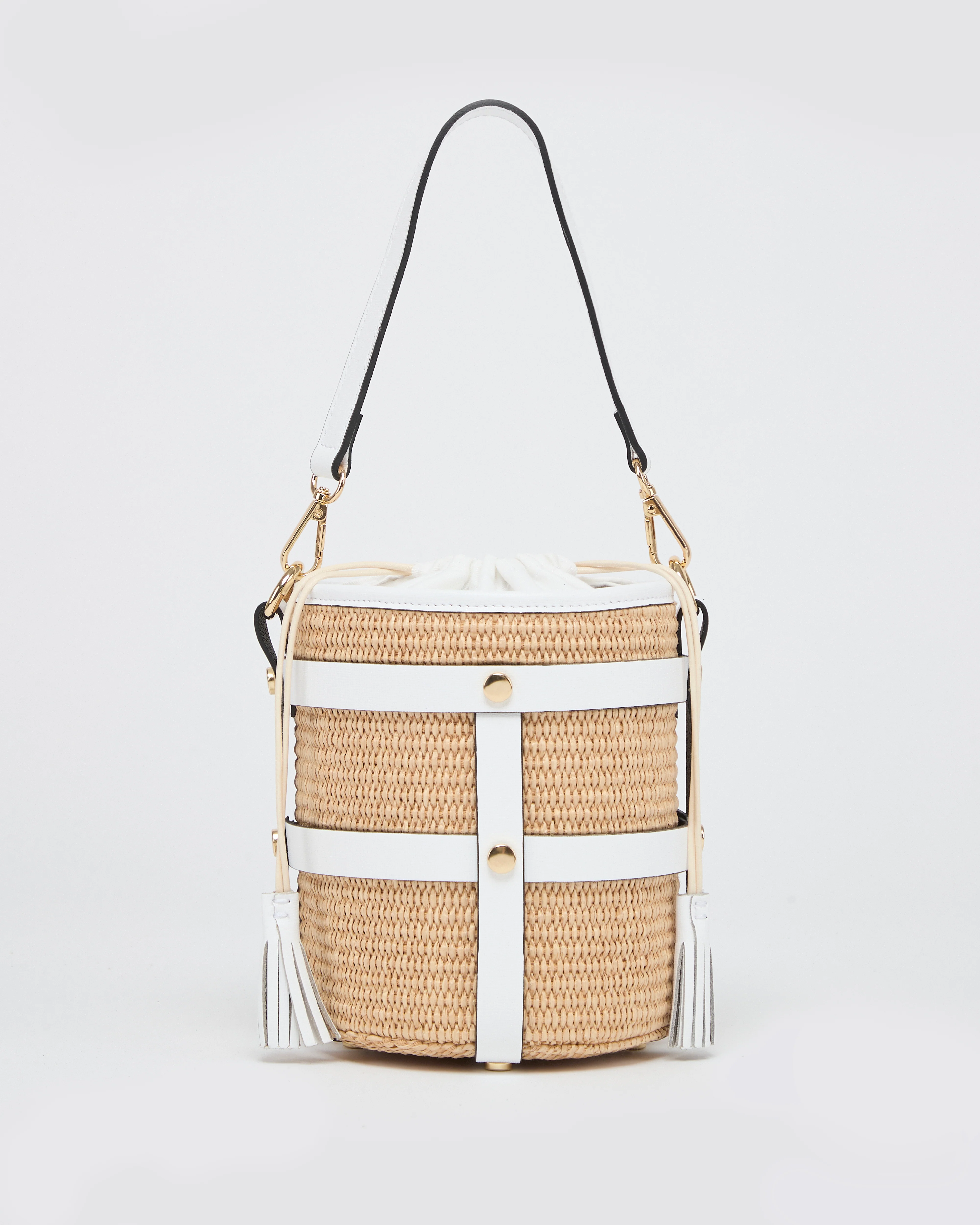 Lucie raffia white - Image 3
