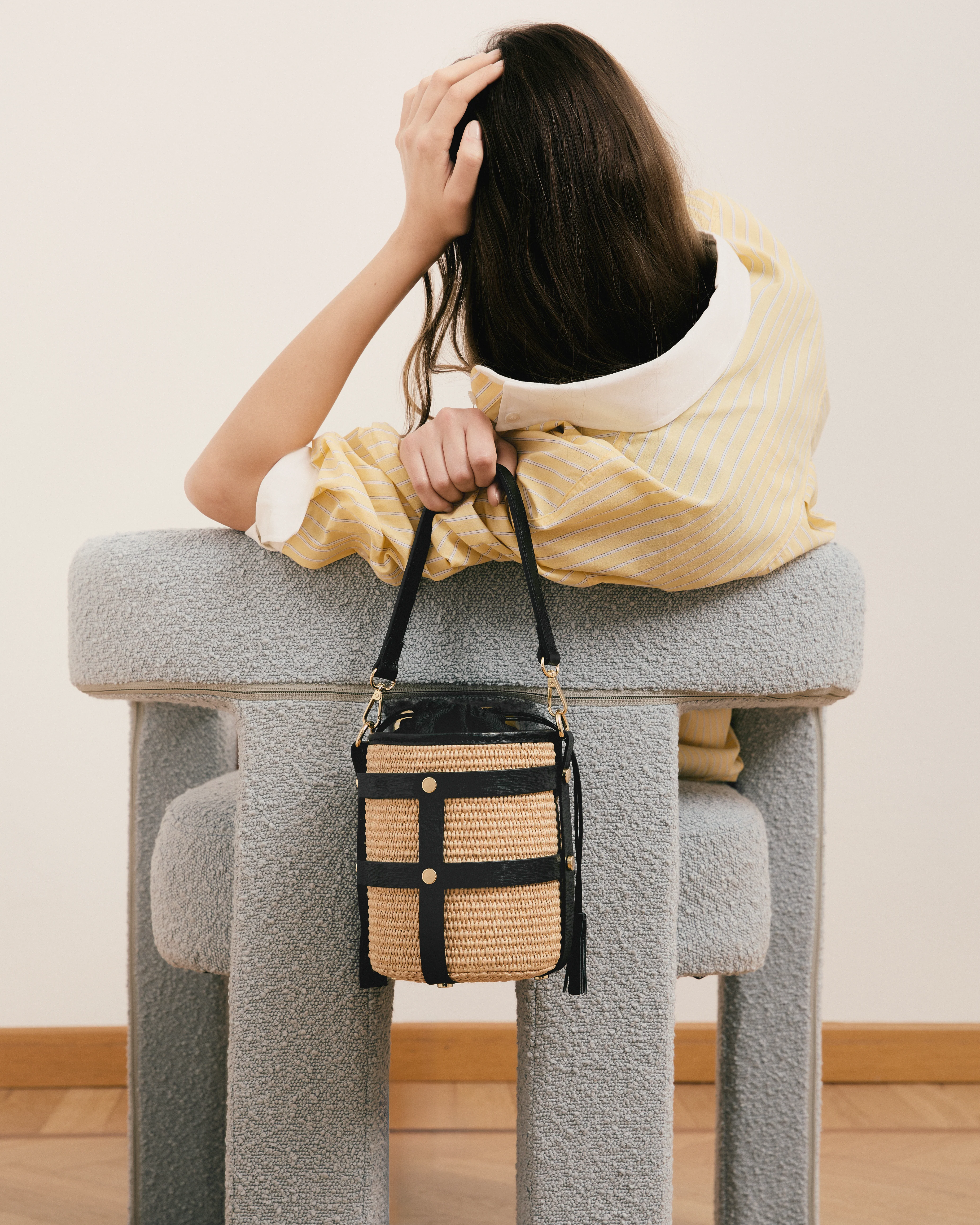 Lucie raffia red - Image 3