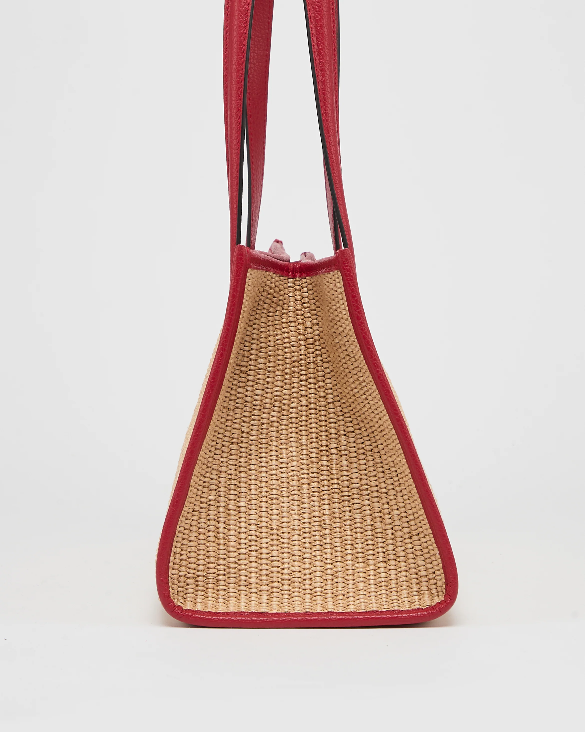 Mini Camille raffia red - Image 3