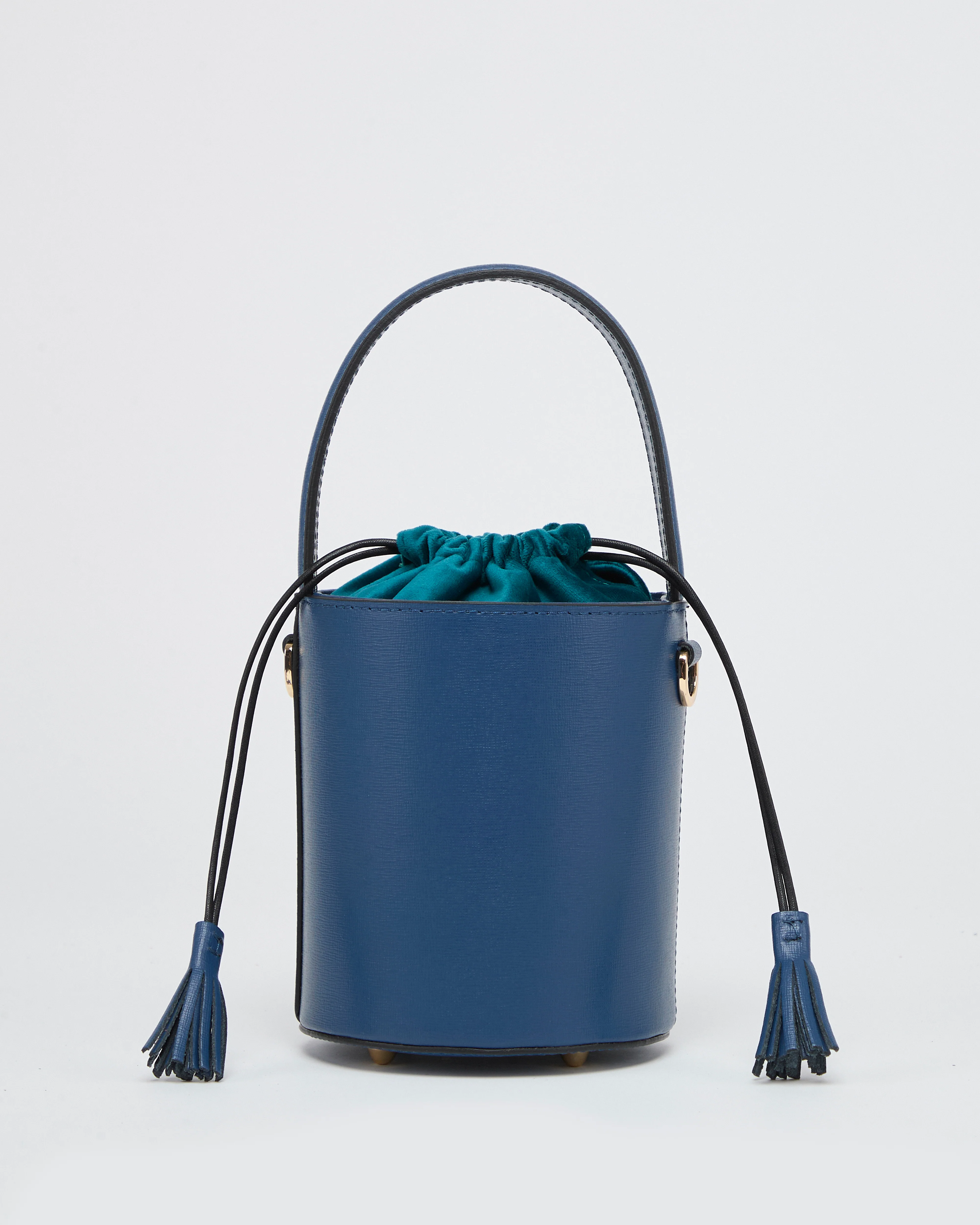 Mini Catherine blue | teal velvet closure - Image 2