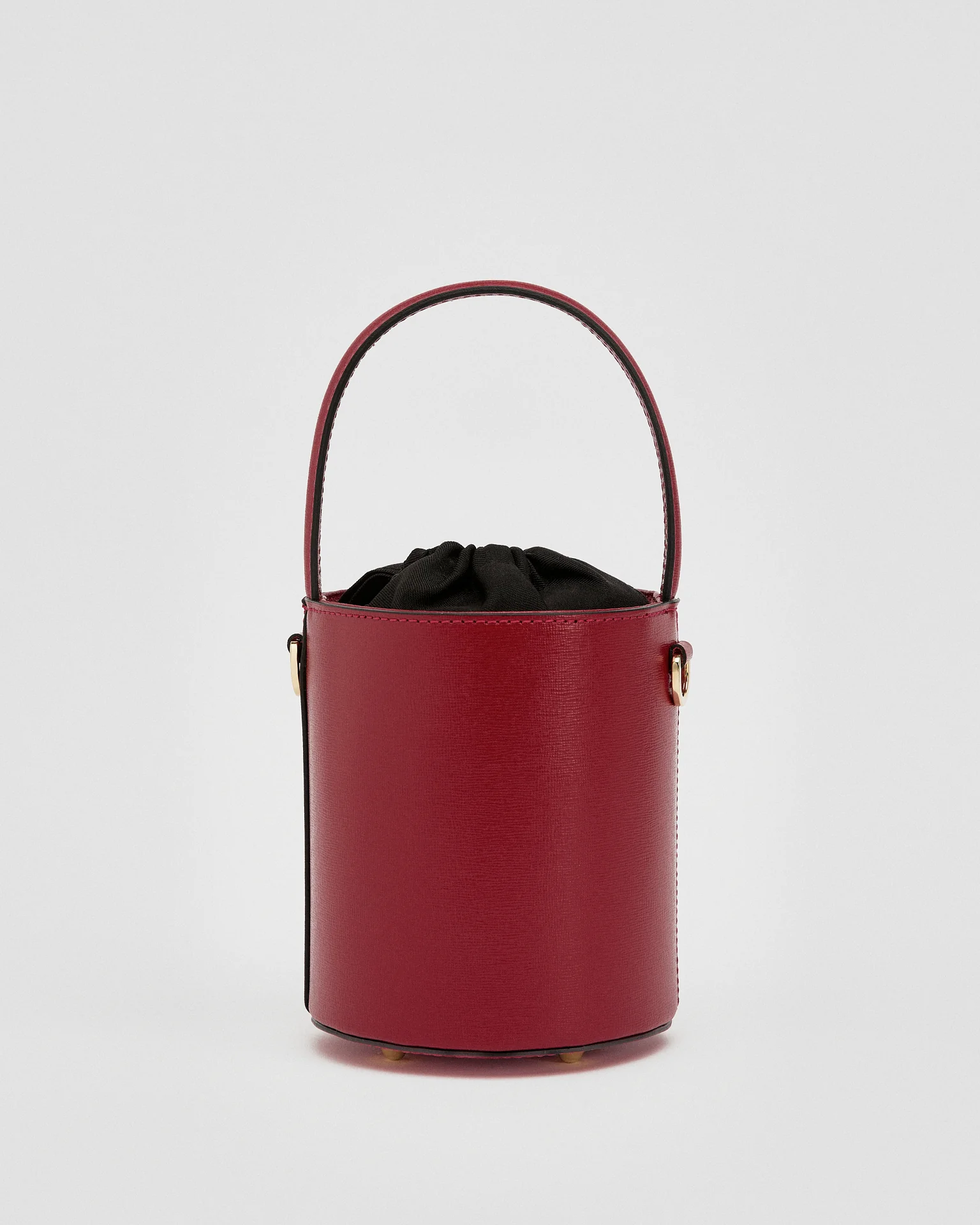 Mini Catherine burgundy | black closure