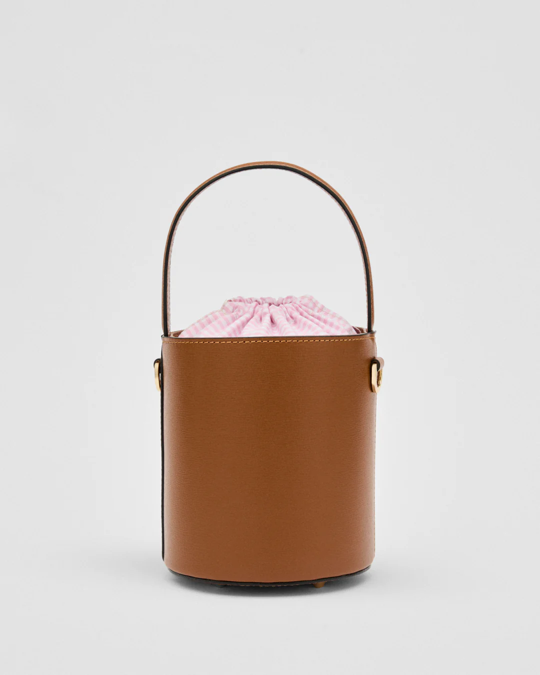 Mini Catherine camel | Vichy pink closure