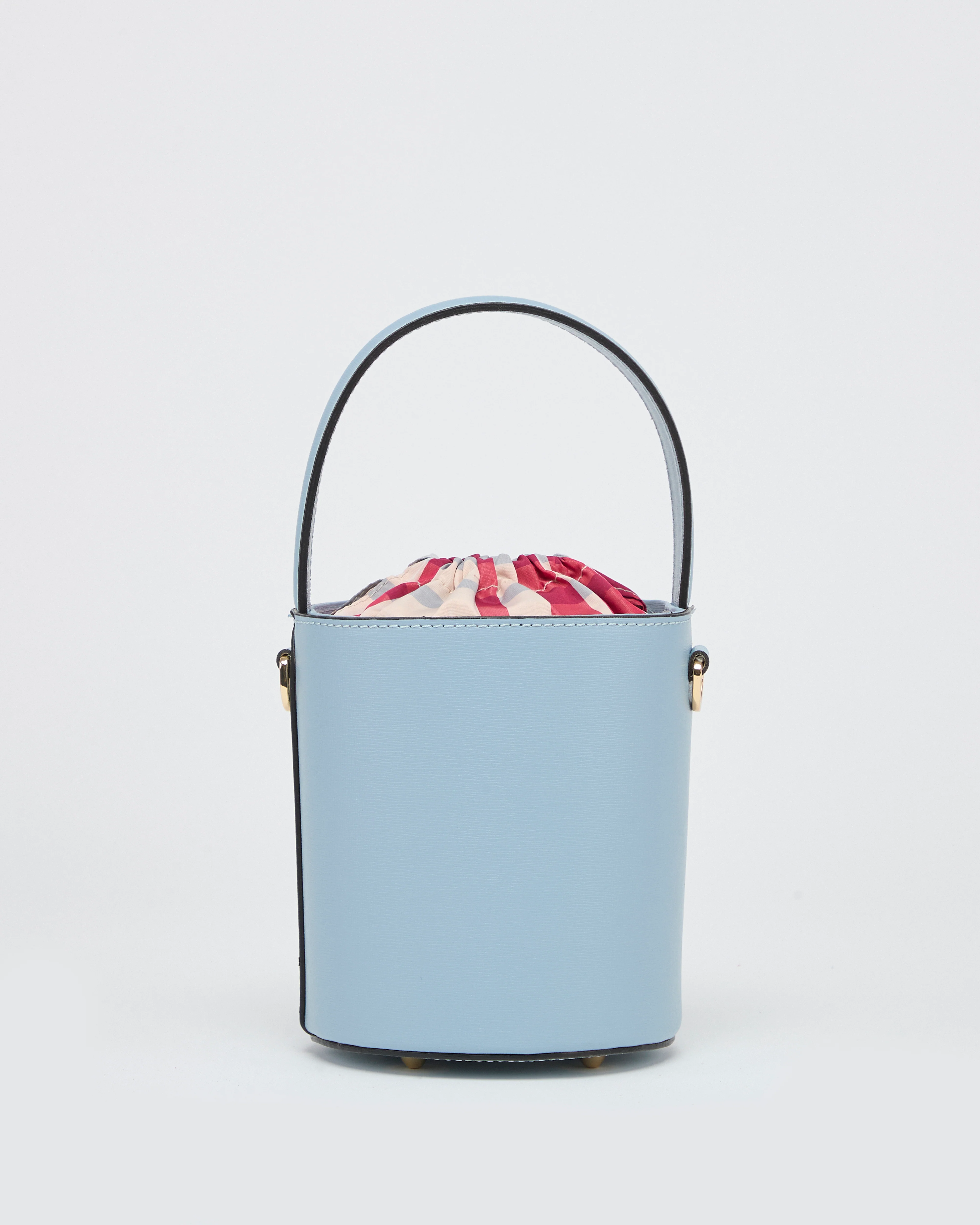 Mini Catherine baby blue | baby blue and red madras closure