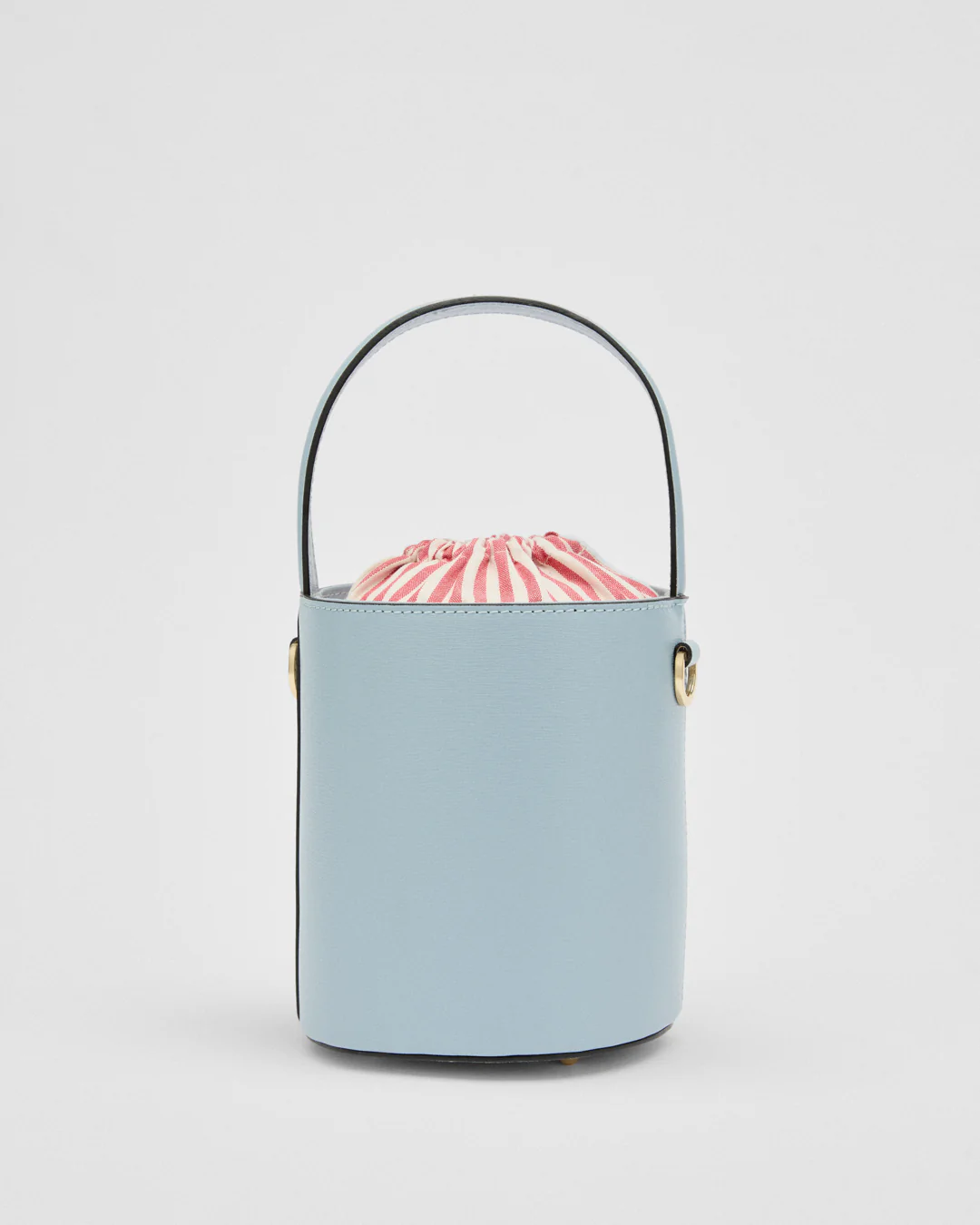 Mini Catherine baby blue | red striped closure