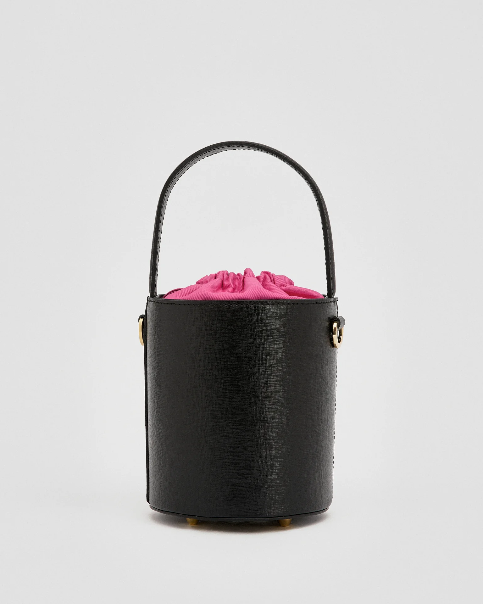 Mini Catherine black | fuchsia closure