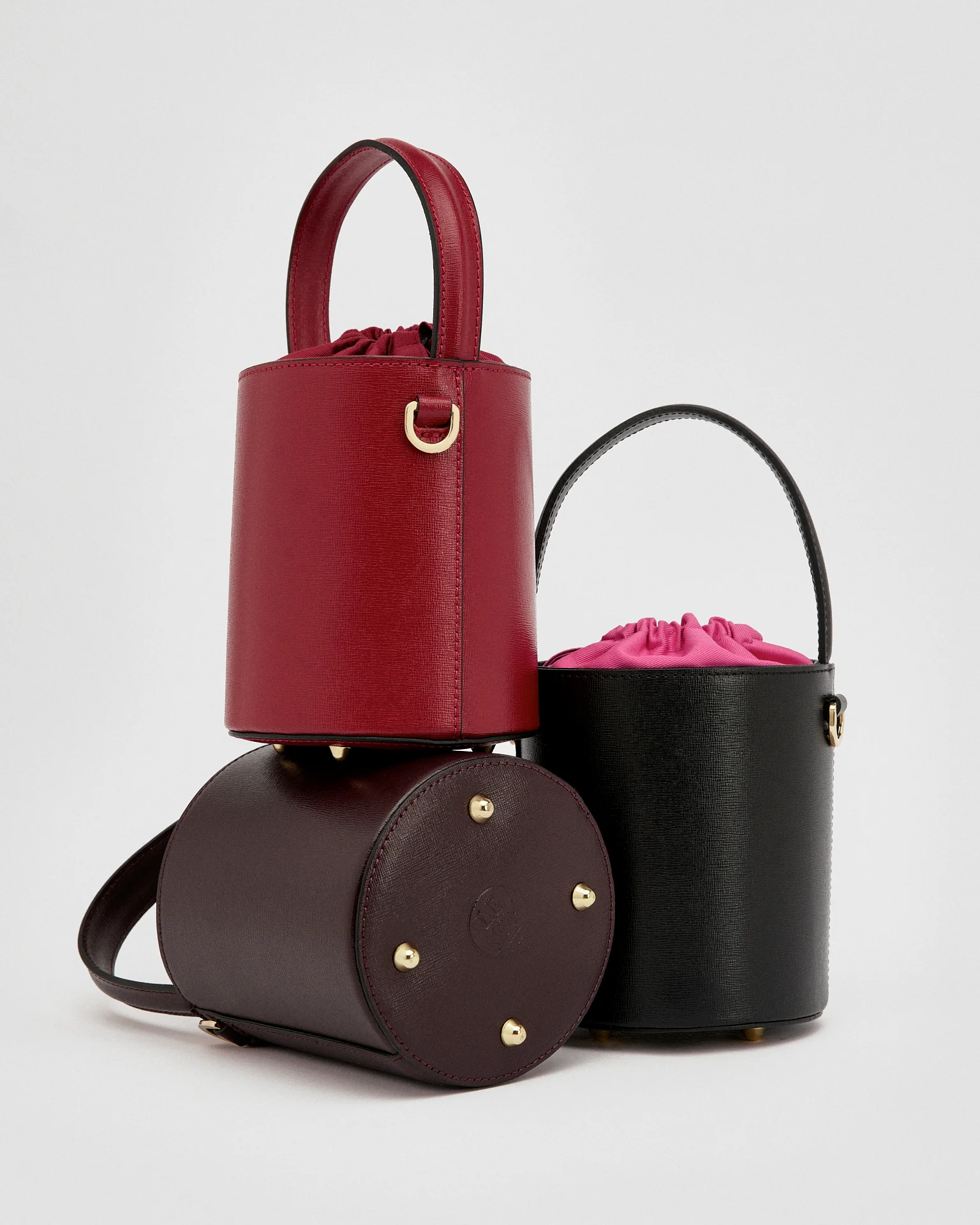 Mini Catherine black | fuchsia closure - Image 3
