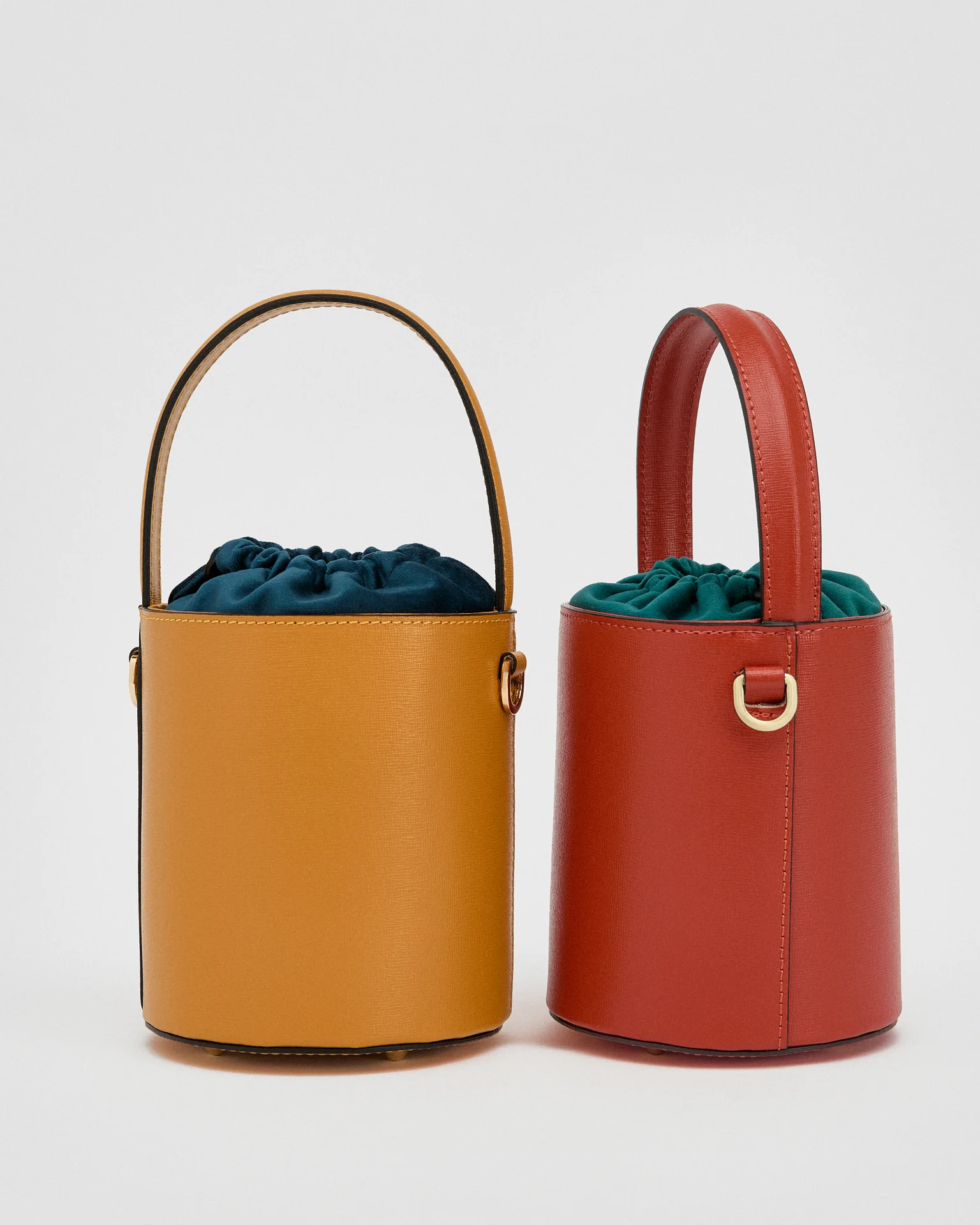 Mini Catherine mustard | velvet blue closure - Image 2