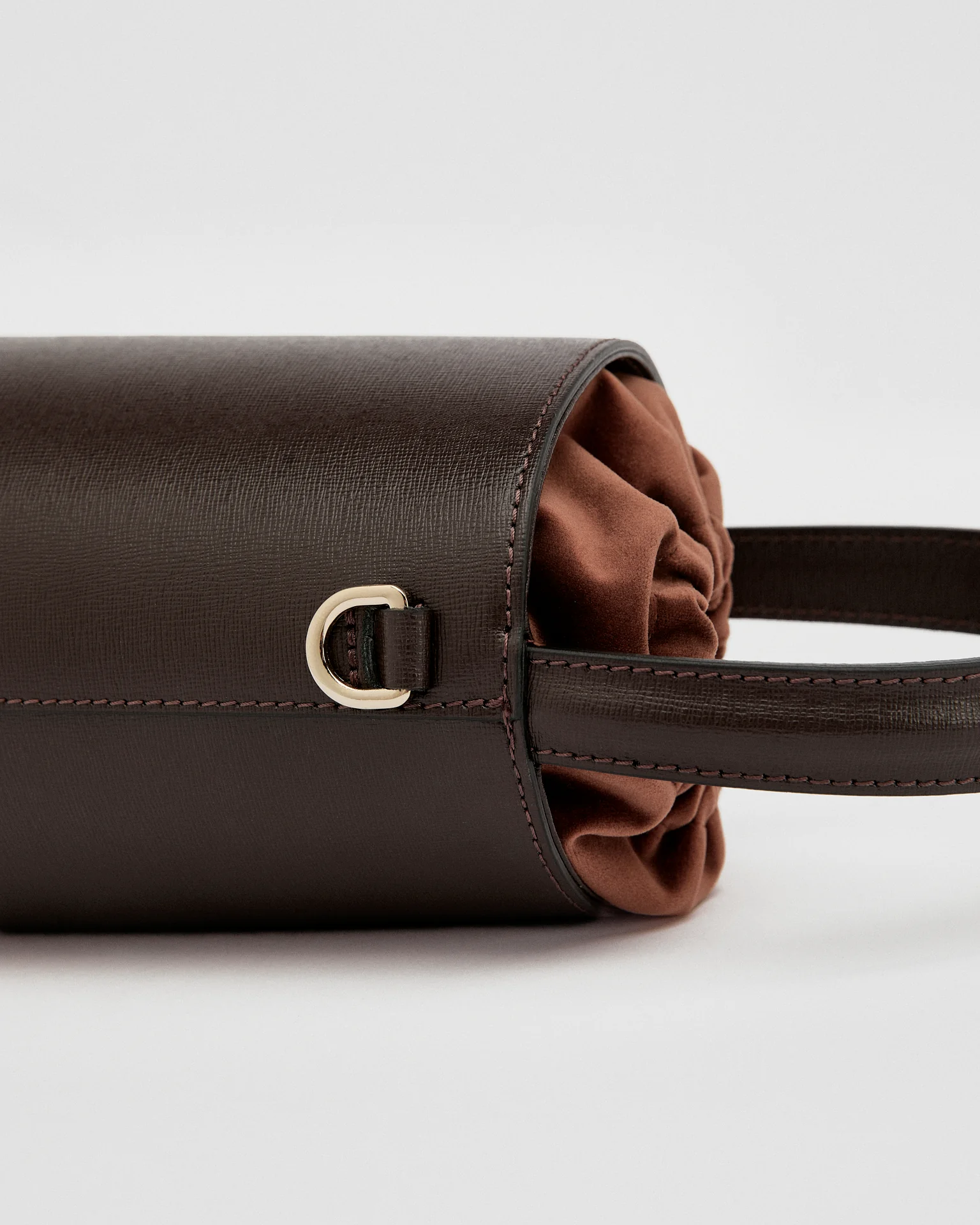 Mini Catherine brown | brown velvet closure - Image 2