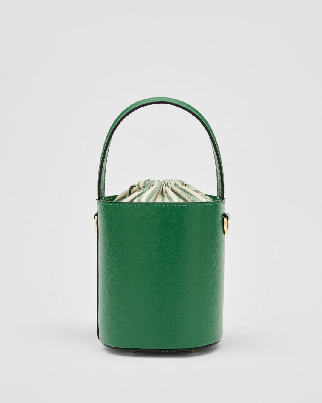 Mini Catherine green | green striped closure