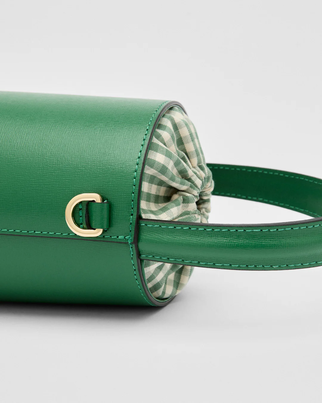 Mini Catherine green | Vichy green closure - Image 2