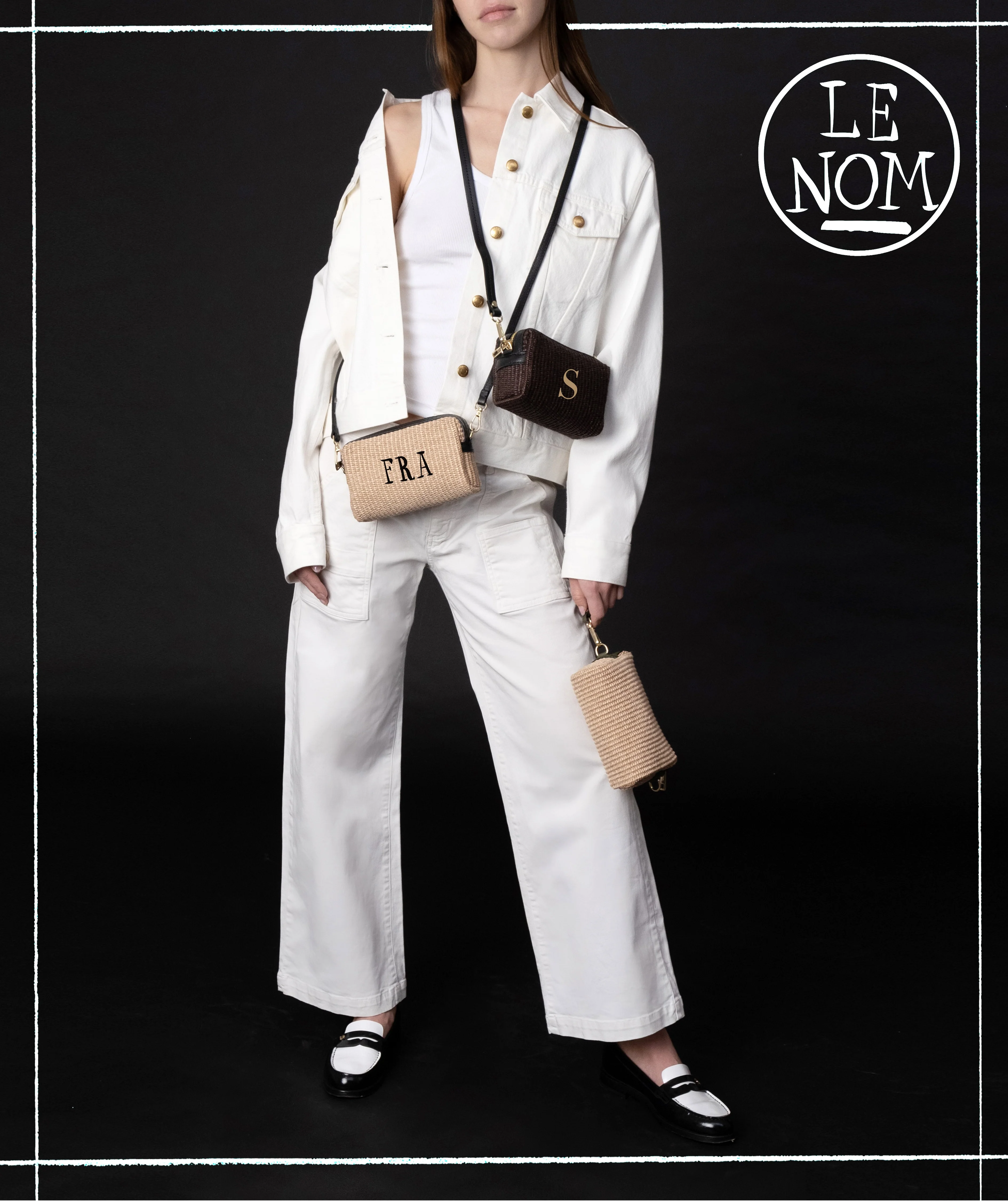 Virginie raffia camel - Image 3