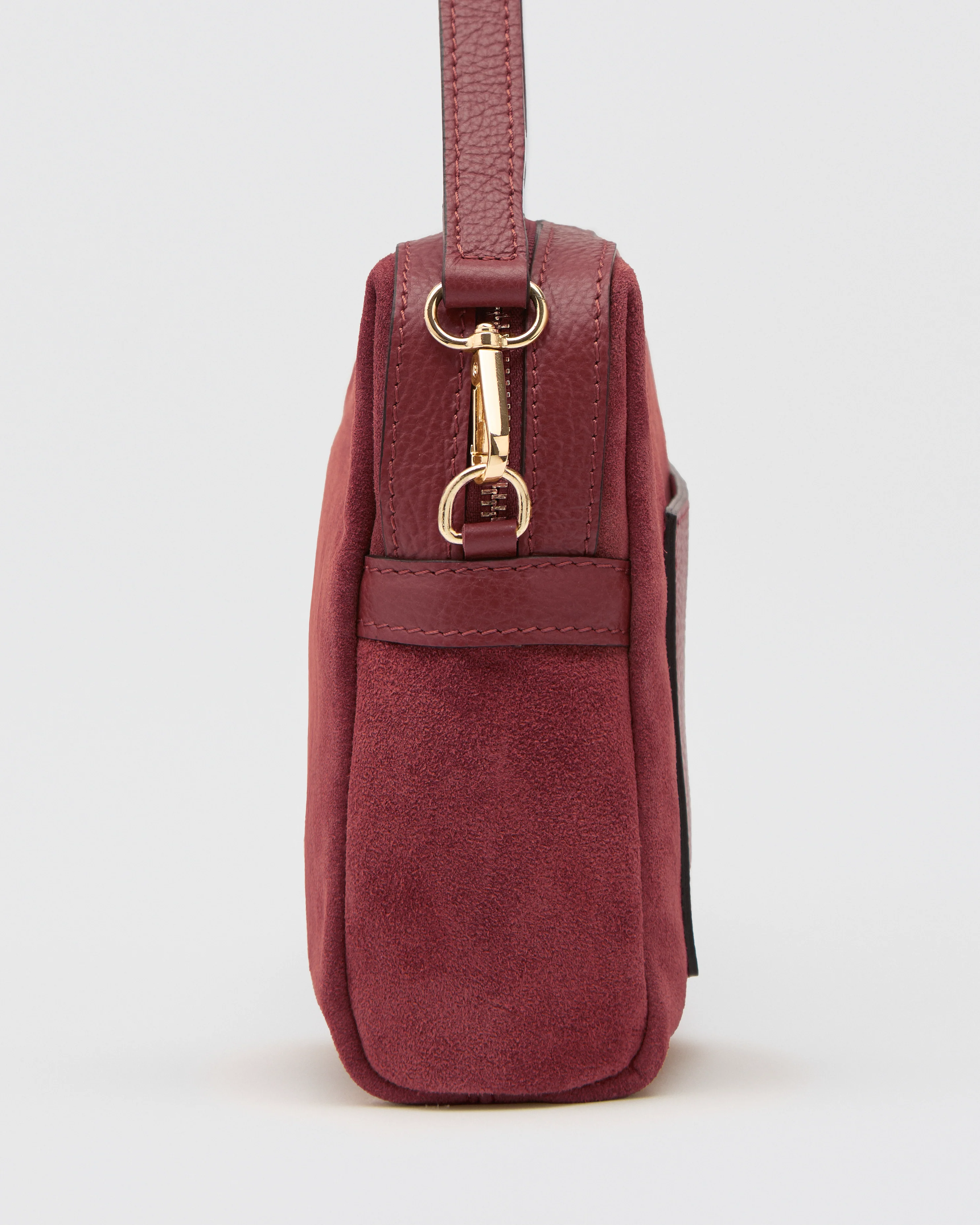 Virginie maxi suede burgundy - Image 3