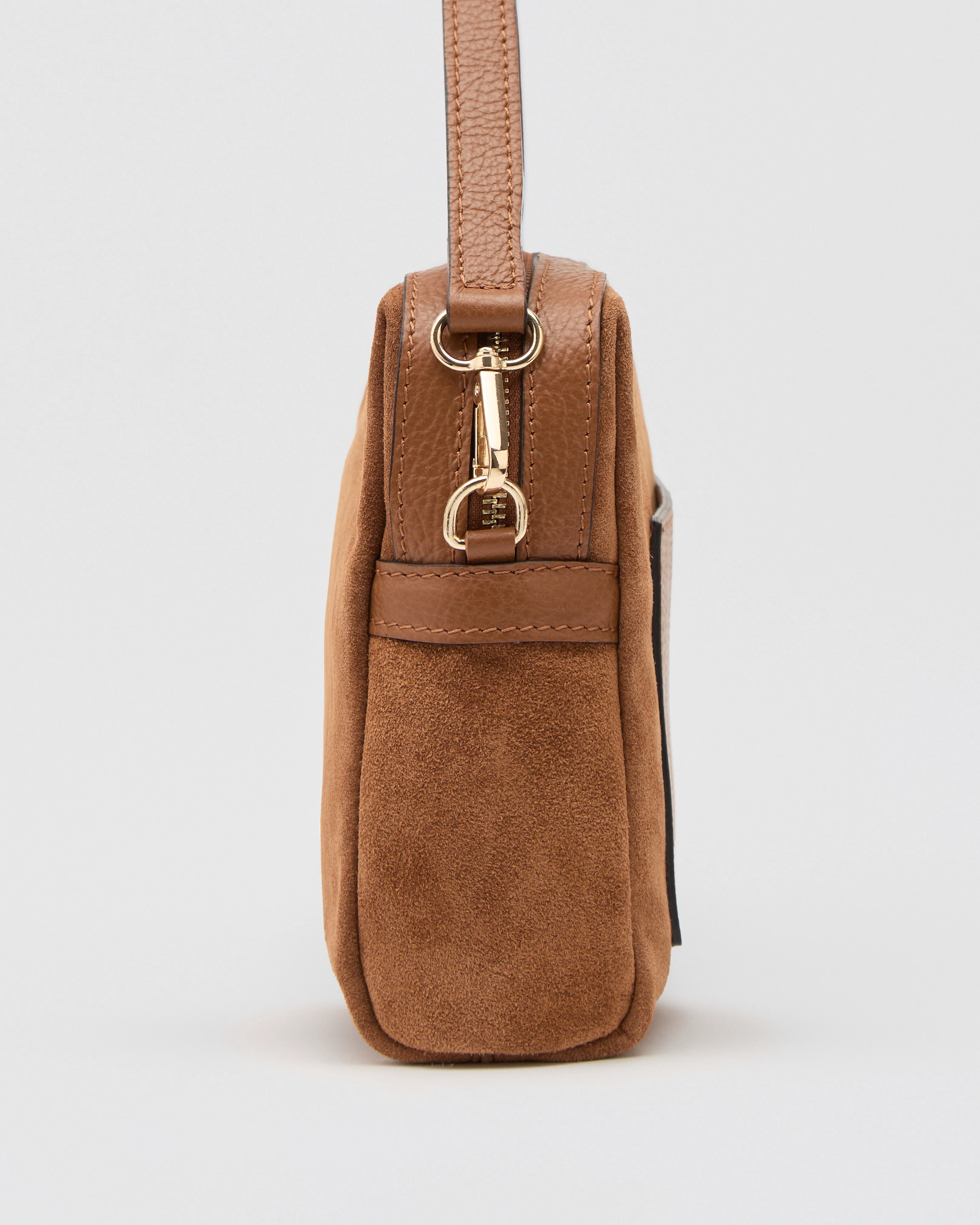 Virginie maxi suede camel - Image 3