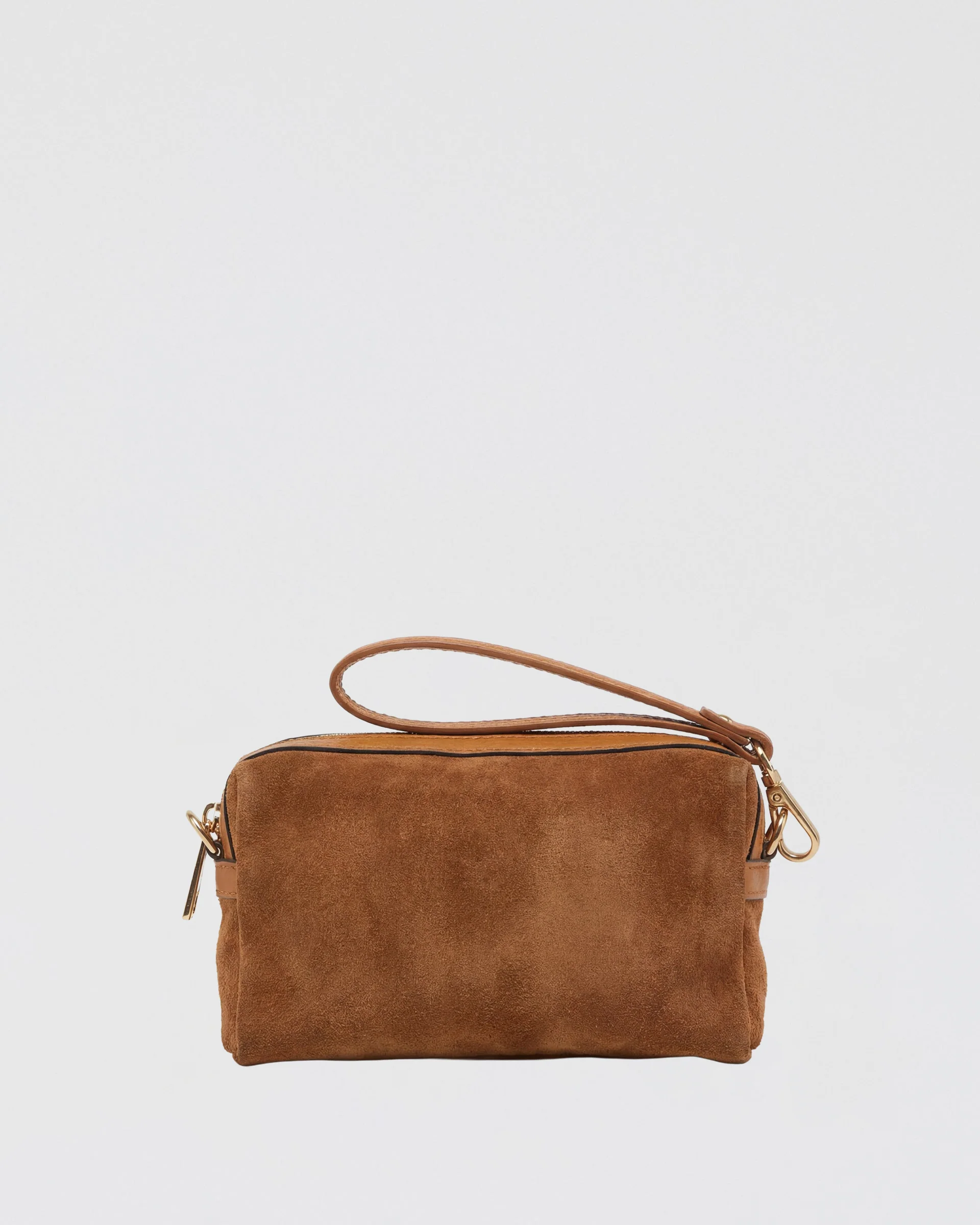 Virginie suede camel