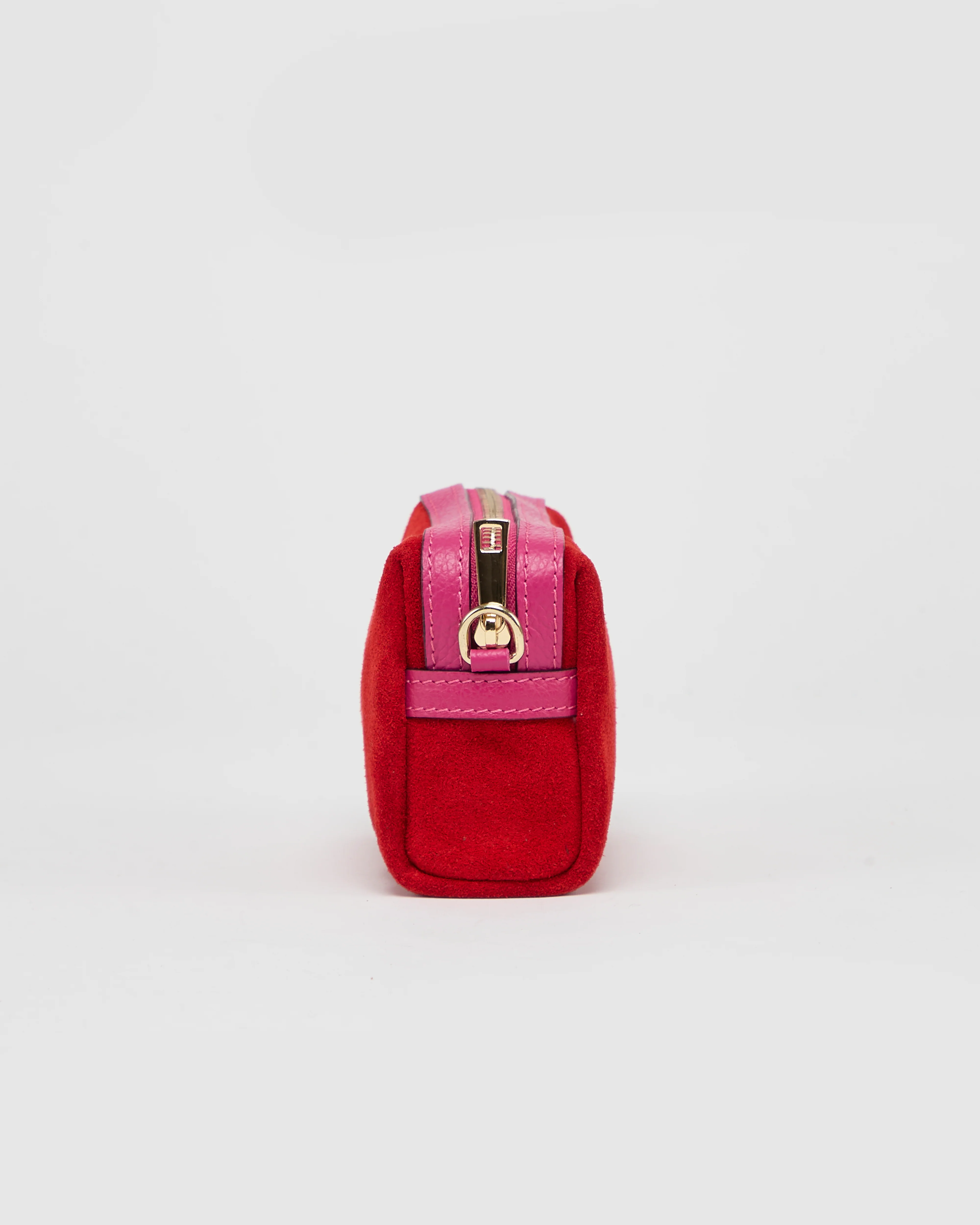 Virginie suede red fuchsia - Image 3